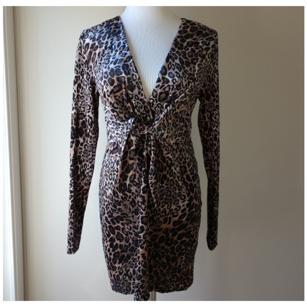 Animal Print Bodycon Dress - Picture 4 of 7